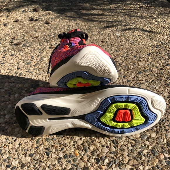 Woman’s Nike fly knit lunar 3 orange - Picture 6 of 6